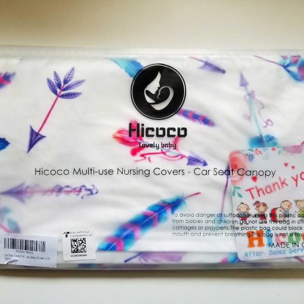 NEW!-- Multi-use Nursing Cover & Carseat canopy